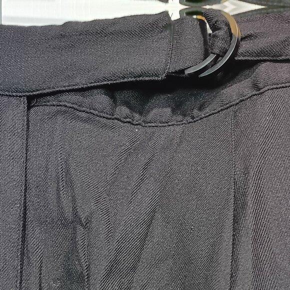 Tommy Bahama Pre-Owned Women's Cropped Mixed Linen Black Size 4 - Picture 1 of 14
